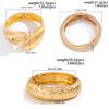 PuRui Exaggerated Heavy Metal Chunky Wide Cuff Bangles for Women Punk Geometric Spring Arm Bracelets Men Jewelry Steampunk
