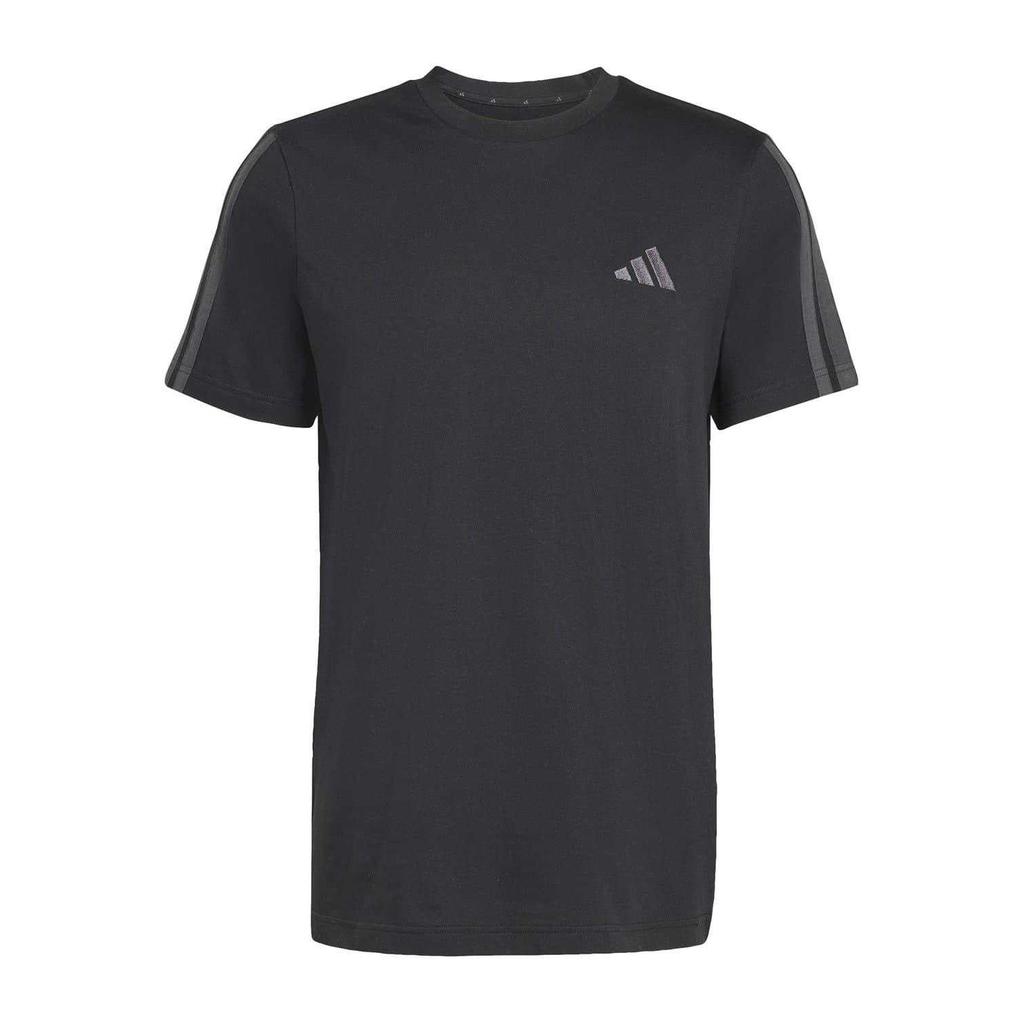 adidas Heren T-shirt met 3 Strepen
