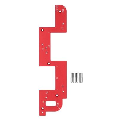 Schrank-Schlitzschablone U-förmige Nut Positionierungsschablone für griffloses Schrank- und Kleiderschrank-Design 26 und