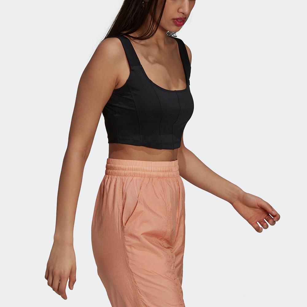 Adidas Originals Adicolor Corset Top Casual Breathable Yoga Fitness Vest Women tops Black H43938