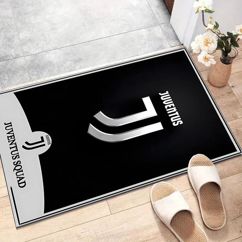 Juventus Dywan z nadrukiem do sypialni salonu wystroju domu Dywany Mata Mata antypoślizgowa Dywanik przy łóżku