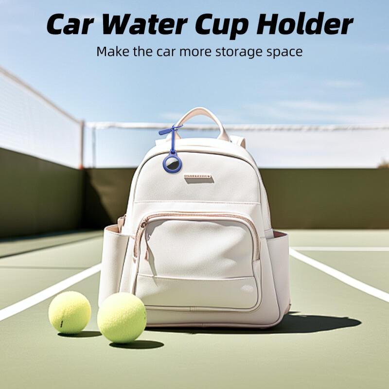 HdoorLink Bezpečný držák s popruhem pro pouzdro na iPhone Airtag Ochranný kryt Nárazník Příslušenství pro lokátor Proti poškrábání Klíčenka Pouzdro na AirTag