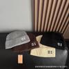 New Baotou Cold Hat Premium Retro Alphabet Wool Knitted Hat Women's Autumn and Winter Wool Hat Versatile Fashion