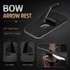 Durable Adhesive Arrow Rest Recurve Arrow Rest Plastic Archery Rest Outdoor Hunting Sport Archery Accessories Right Left Hand