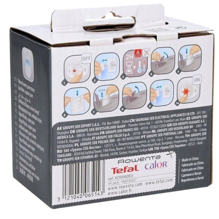 Cartouche Anti Calcaire - CALOR, ROWENTA - Lot De 2 - Compatible Avec Plusieurs Modèles - Système Anti-tartre