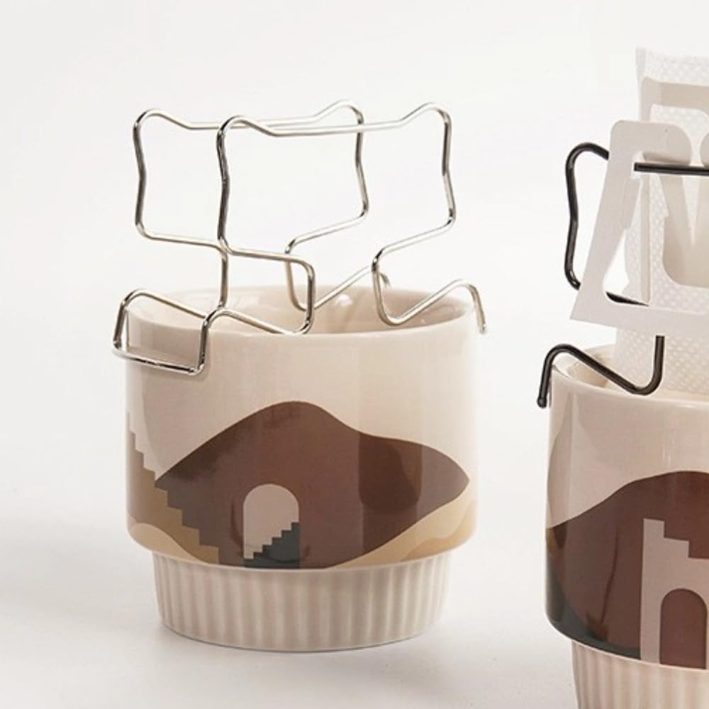 Itisyou Dripper Stand, Drip Stand, Bag Stand, Stainless Steel Drip Bag Stand, Coffee Drip Bag Stand, Coffee Drip Equipment