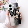 6.59'' Case For Xiaomi Poco X8 Pro 5G Cover Transparent Fashion Flowers Cute Cat Cool Painted Soft Casing 2511FPC34G