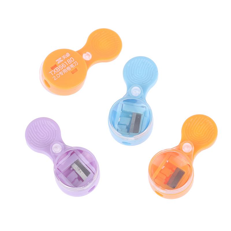 4Pcs Pointer Pencil Sharpener Mini 2Mm Leads Sharpener Portable Sharpener