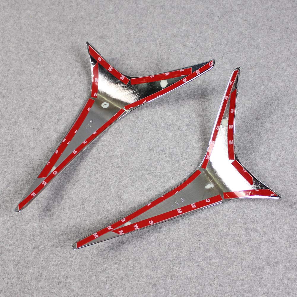 RUIQ Lexus New UX200 UX250h Exterior Chrome Plated Front Headlight Eyeliner Specially Designed for the Lexus UX 200 250h (10th generation) Garnish,