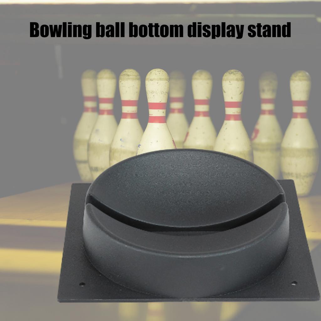Bowling Ball Pedestal Ball Display Holder Soccer Ball Stand for Basketball Football Volleyball Softball Bowling
