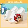 Pantoufles pour enfants Super Mario Élégantes Respirantes Antidérapantes Semelle Souple Tongs de Bain pour Garçons