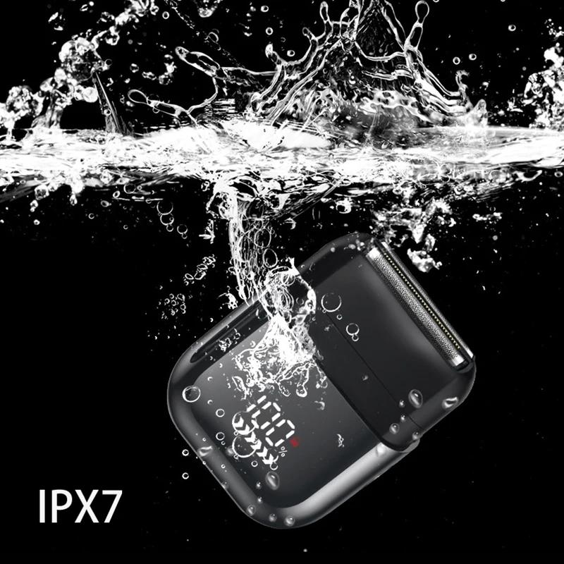 Electric Shaver Men Electric Razor Rechargeable Floating Beard Shaver Hair Trimmer Face Care Shaving Machine