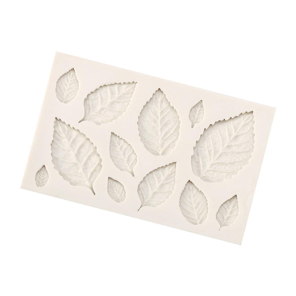 3D Silicone Leaves Fondant Cake Mold Creative Chocolate Sugarcraft Mould Decorating DIY Tool Silicone Cake Mold Sugarcraft Mould