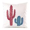 "Fresh and Gentle" Cactus Collection Digital printing short plush pillow covers for car sofa office cushion cover home goods