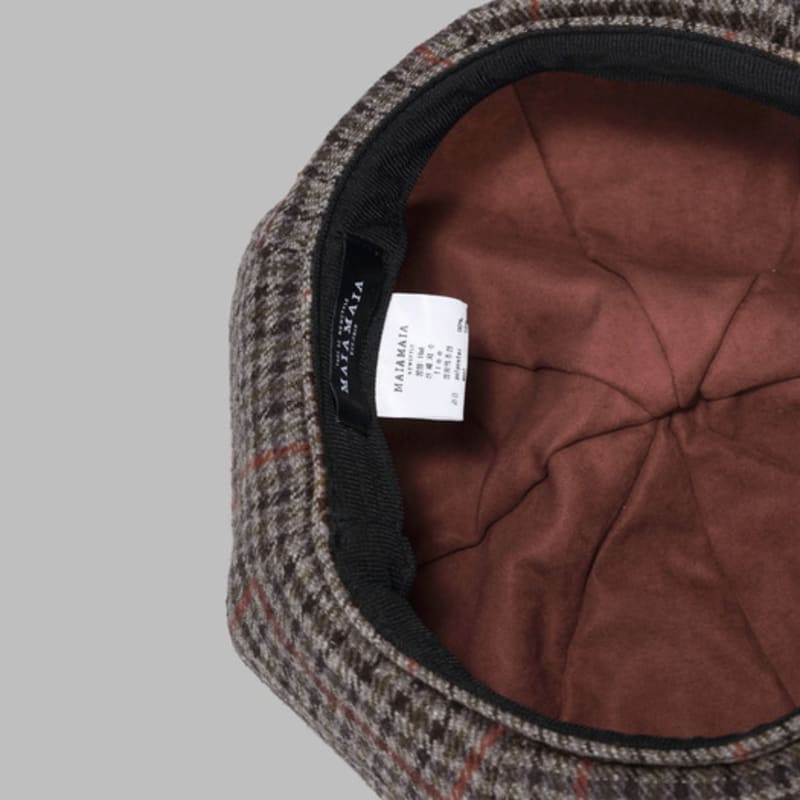 MAIA Wool Beret-D Brown