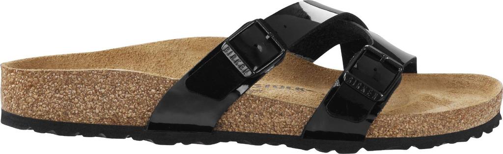 Birkenstock Yao Slim Width Size 38 Sandals, Women's, Black, (1016355)