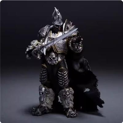 16cm World of Warcraft Spielfigur Lichkönig Arthas Todesritter Stehend Frostgram Schreibtischornamente Sammelobjekt Festivalgeschenke