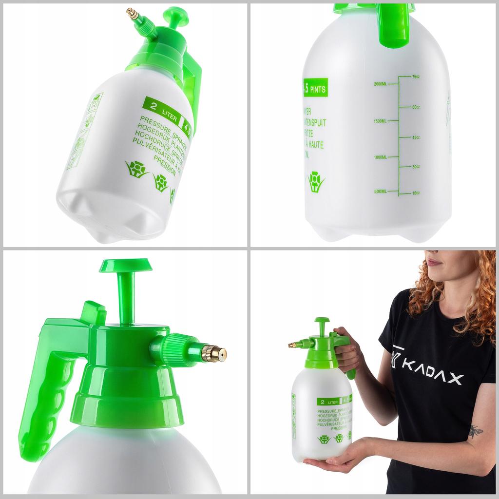 KADAX Manual Pressure Garden Sprayer 2L