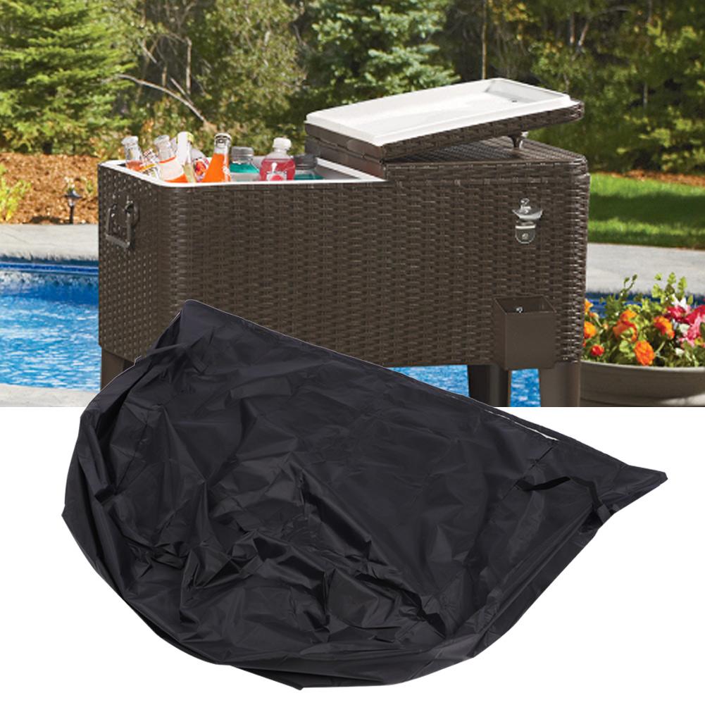 86x48x79cm Party Cooler Cart Cover Outdoor Cold Drink Cart Protective Cover Part Accessories