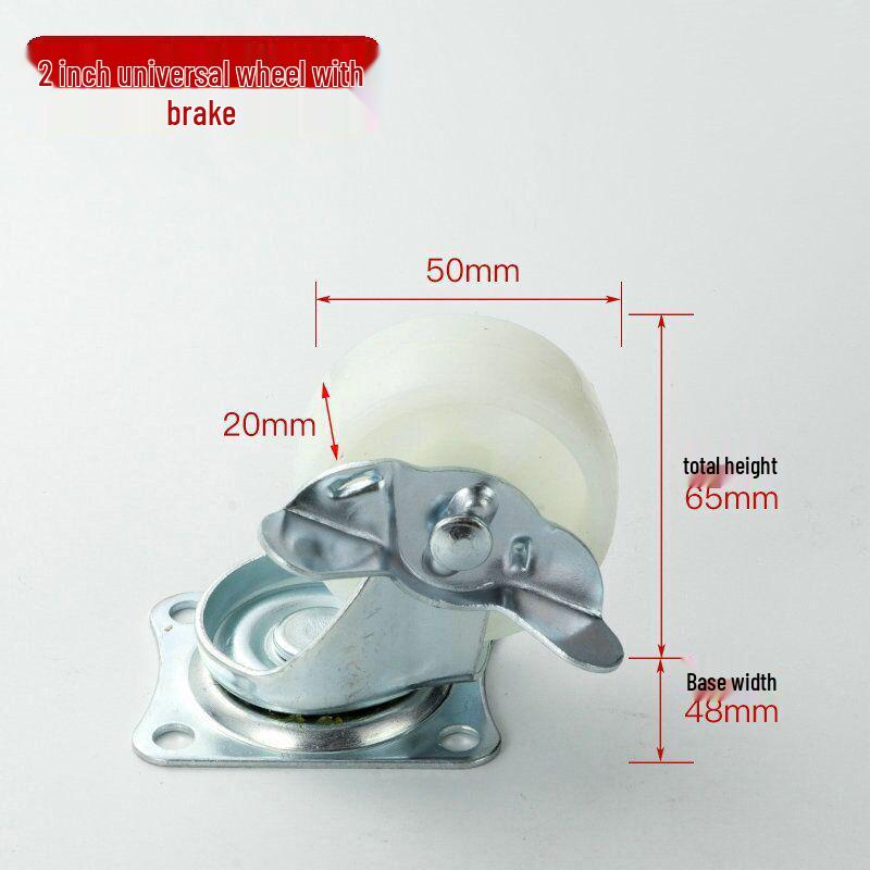Univerzální kolečko na nábytek - Lehké, velikosti 1”-2” pro květináče, postele a zásuvky