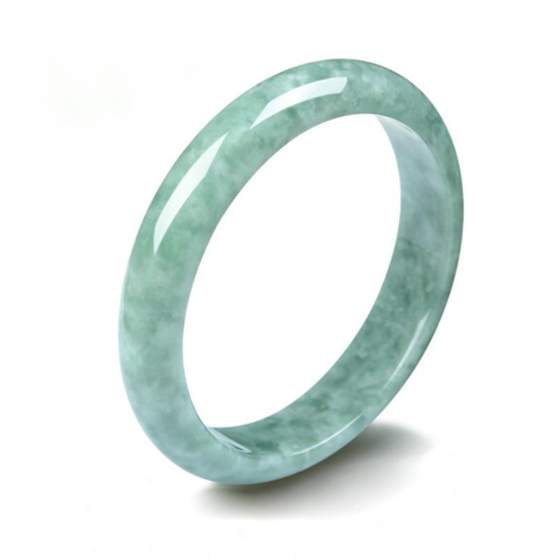 Bracelet en Jade véritable naturel blanc vert vert, sculpté à la main, breloque de mode chinoise, accessoires de bijoux, amulette, cadeaux