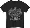 Royal Polish Crowned Eagle Tshirt Poland Heritage Crest National Symbol Tee Top