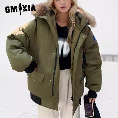 Vestes et manteaux à capuche à manches longues pour femmes, Vintage décontracté, couleur unie imprimée, automne hiver