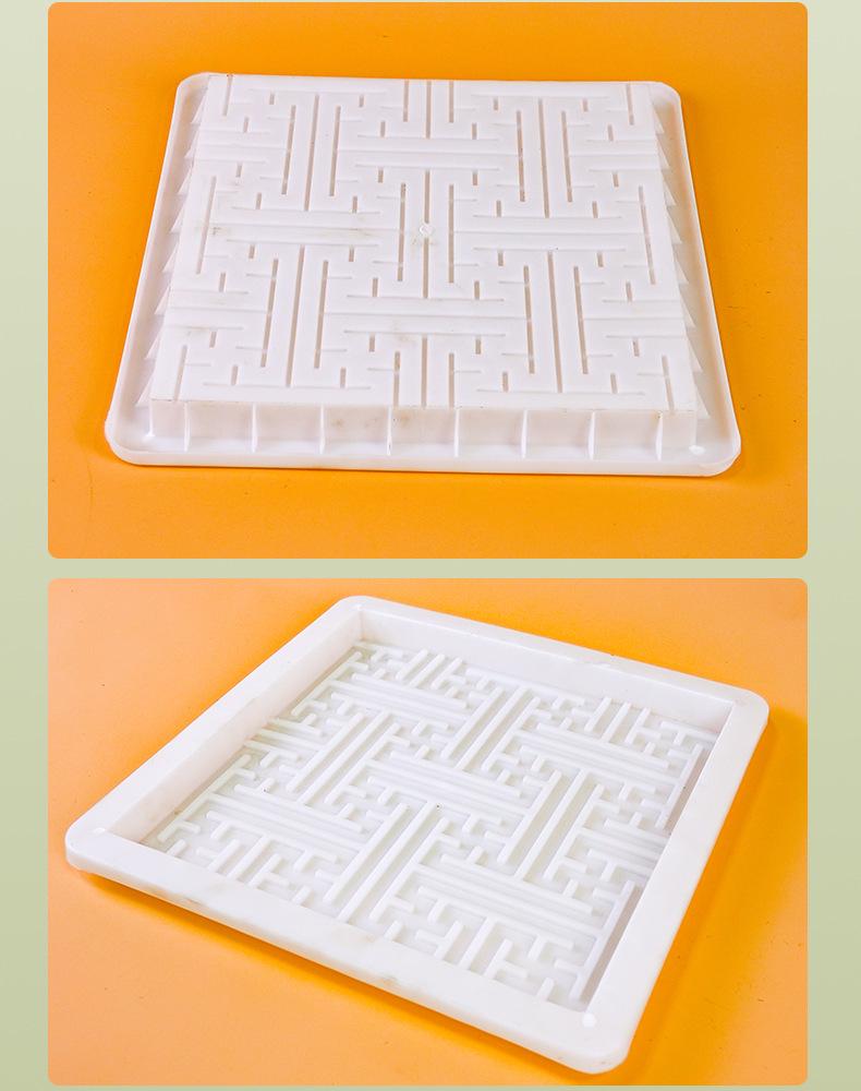 Ancient Tang Lotus Floor Tile Mold - Retro Chinese Design