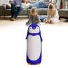 Water Bottle Penguin Design Heat Insulation 300ml Portable Water Cup for Outdoor Blue