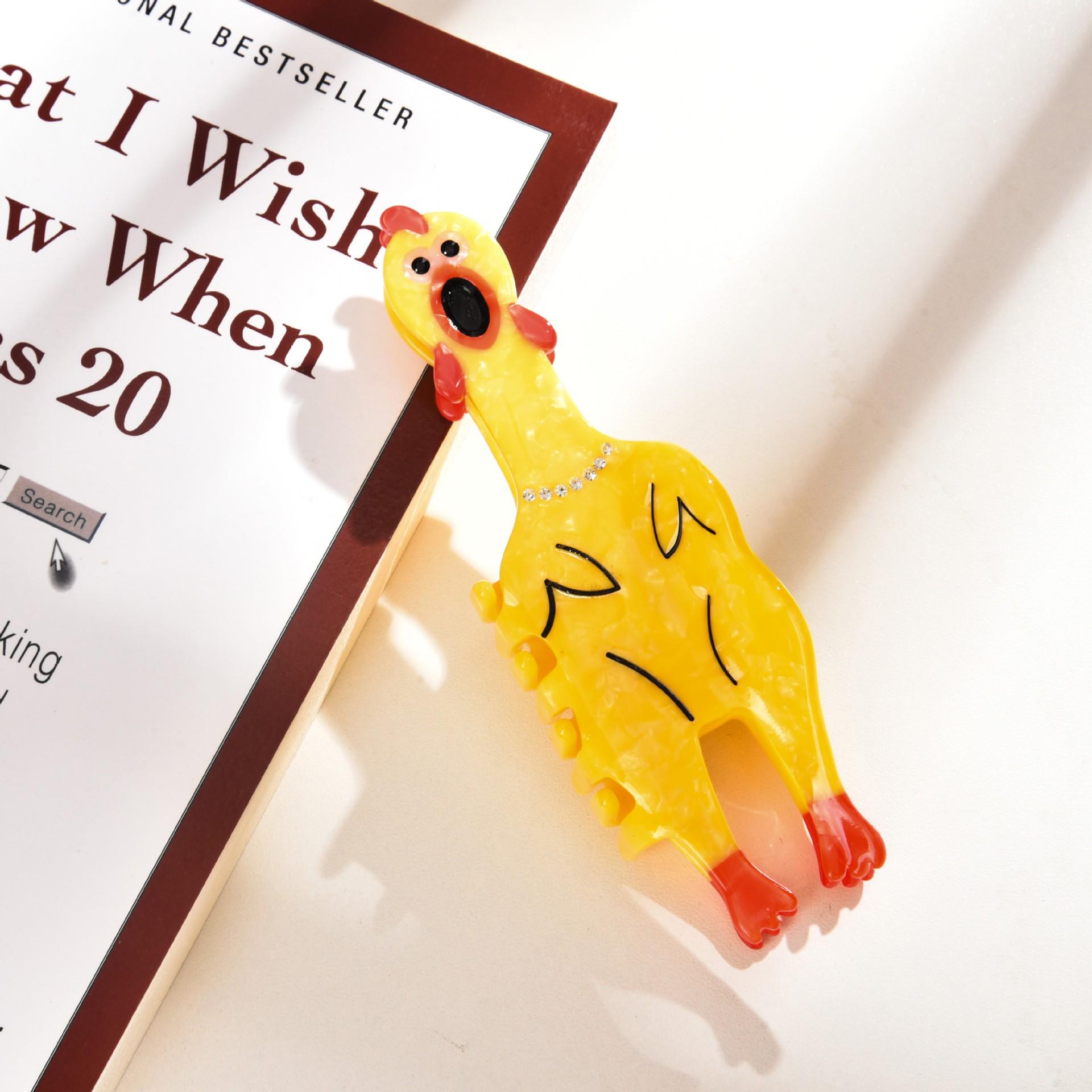 

Meiya Rhinestone Acetate Shark Hair Claw Clip