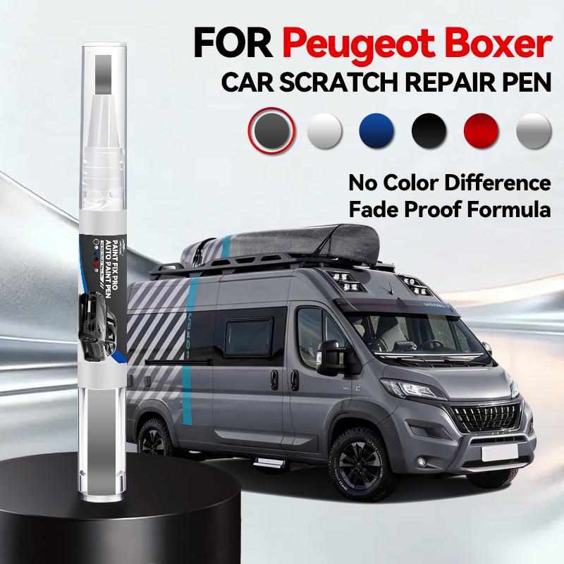 Für Peugeot Boxer Lackreparaturstift Ausbesserungsstift Kratzerentferner DIY Autozubehör Schwarz Weiß Rot Blau Grau Braun