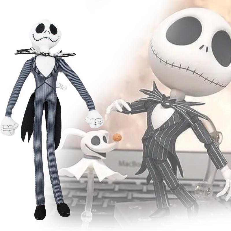 Soft And Cuddly Jack Skellington Plush Toy For Halloween And Festive Christmas Cheer