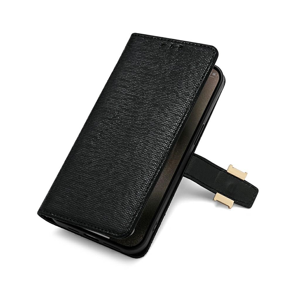 For Xiaomi 17 Pro Max Case Metal I-Buckle PU Leather Wallet Phone Cover