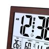 Digital Alarm Clock Bedside Table Timepiece Large Display Versatile Night Light Double Alarms Desk