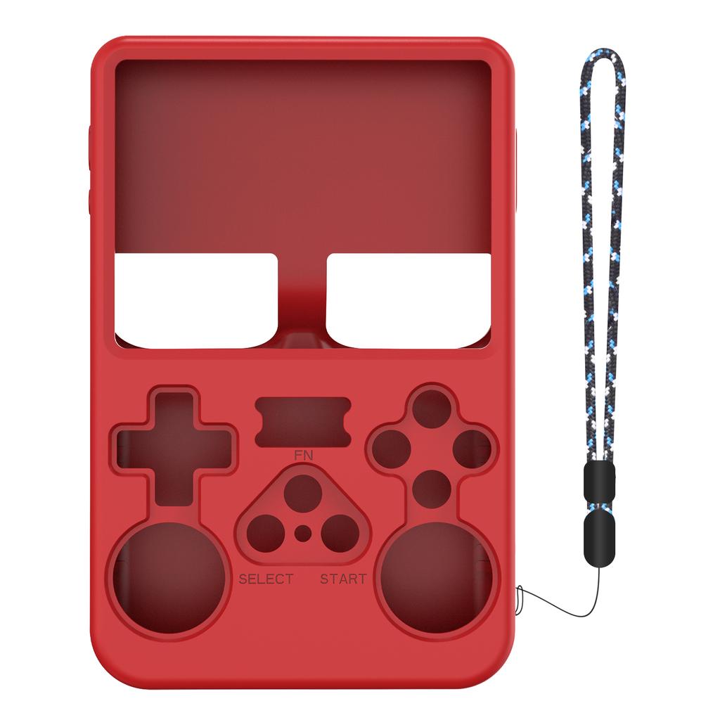 Soft Silicone Rubber Skin Cover for R36S Retro Handheld Game Console, Back Protective Case for R36S Protector Accessories