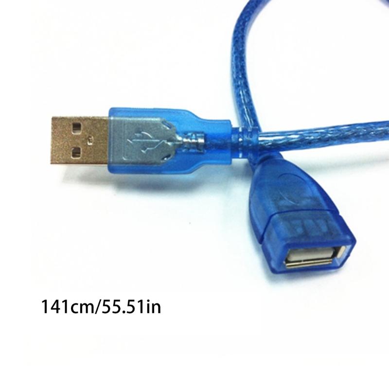 USB 2.0 Extension Cable Male To Female Connector Cord Data Wire Line Support Fast Data Transfer and Charging
