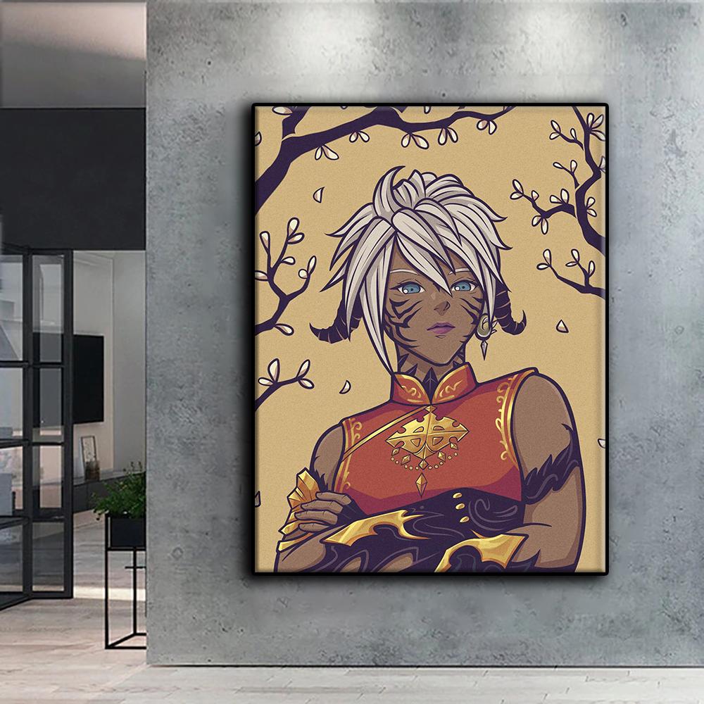 Populární 5D kutilská kreslená anime kreslená postavička malování křížovým stehem Nálepka na zeď Domácí dekorace