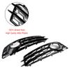 Honeycomb Front Bumper Fog Light Grill Cover 8P0807682 8P0807681 Fit for A3 8P S-Line 2009-2012