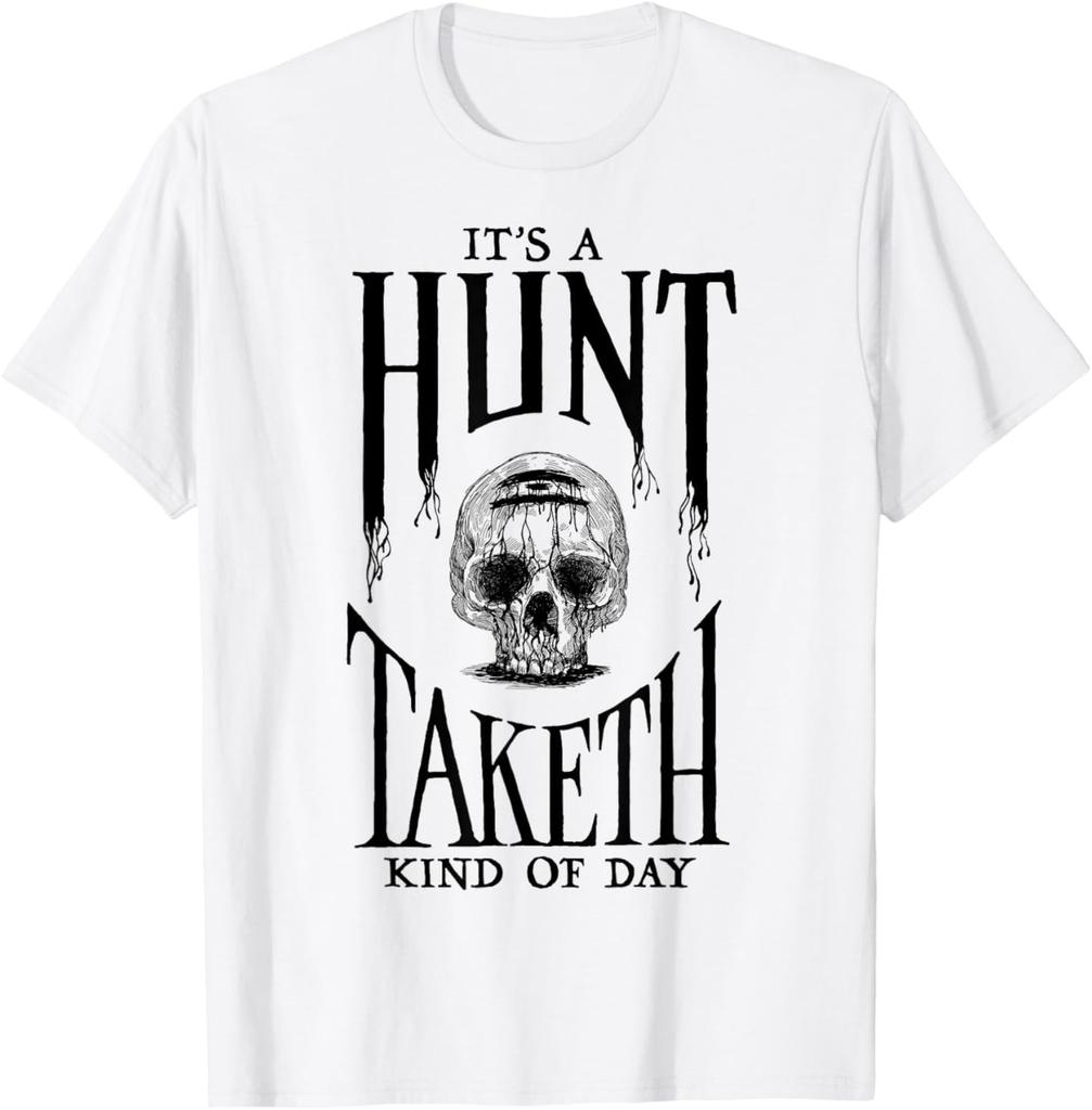 Hunt Showdown Es un Día de Caza Tipo Taketh Edición Ligera Camiseta para Hombre Mujer Camisetas Top
