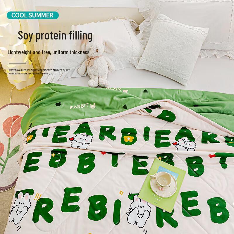 Nanjiren Lightweight Polyester Summer Comforter