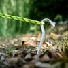 Tent Nails Aluminum Alloy Ground Nails Camping Rock Bottoms Ground Anchors Tent Accessory For Outdoor Camping Tent Peg