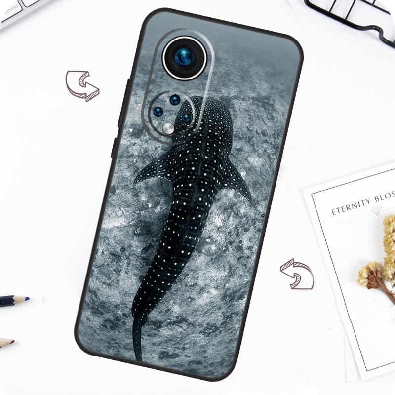 Ocean Whale Shark Animal Case For Honor Magic 7 5 6 Pro Honor 200 Pro X9b X9a X8b X8a X8 X9 X9c 50 70 90 Lite Cover