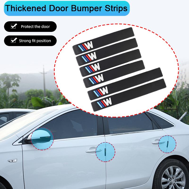 Motorcycle Sticker/BMW Car Door Rubber Strip Sticker Anti Collision Protective For BMW M E46 E90 E60 F30 F10 E39 E36 F20 G20 E91 QZ8