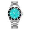 Key West Stainless Steel Ice Blue Dial Automatic Diver's 1571.2131 300M Men's Watch