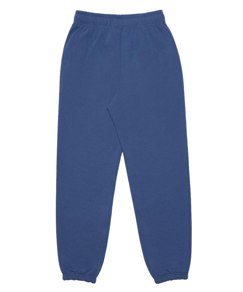 ASTRAL PROJECTION Lettering Logo Comfortable Training Sweat Jogger Pants_Blue
