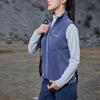 MONTBELL Comfort Skin-Friendly Ultra-Light Insulated Vest with Stand Collar Women's
