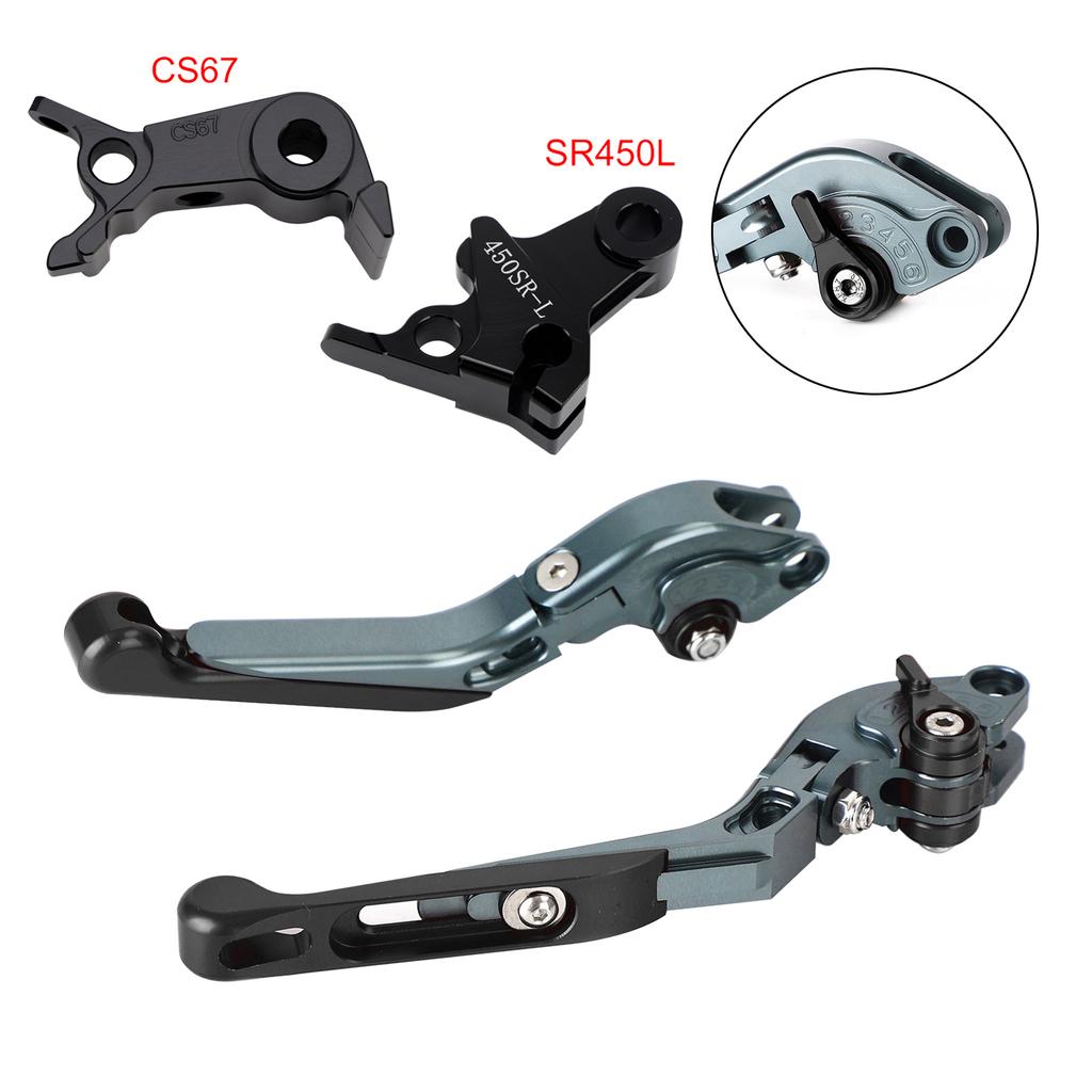 Verstellbarer Kupplungsbremshebel passend für VOGE DS900X 900DSX 2024-2026