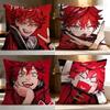 Hot G-GGokurakugai Cushion Cover Soft Washable Pillow Case Multi-Scene for Couch Bed Travel Office Use