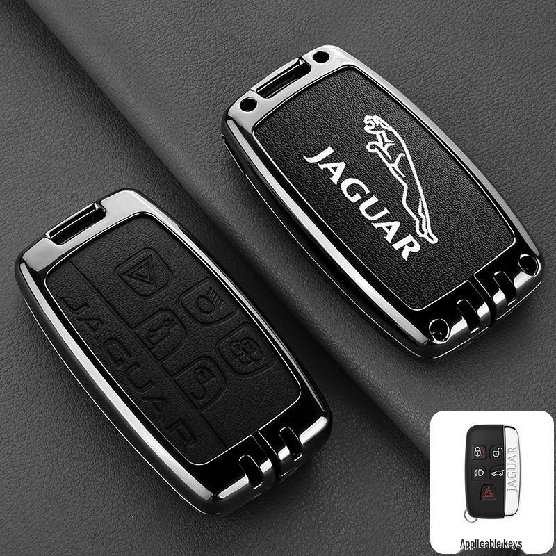 Husă Cheie Auto Jaguar XFL, Protecție Metalică Premium pentru 2023 XEL, F-Pace, XJL, F-Type.