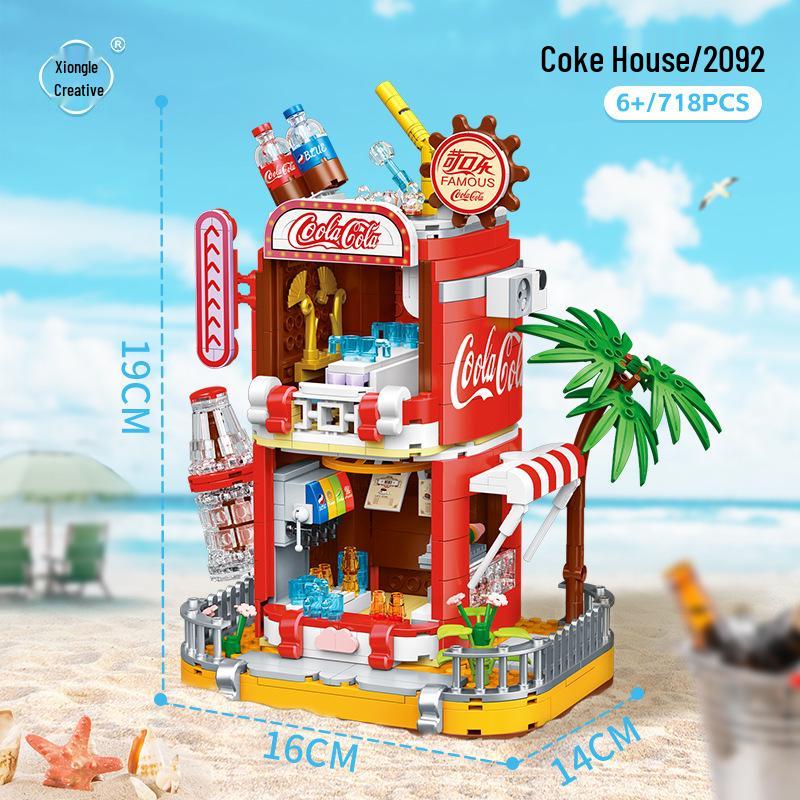 Ferris Wheel & Carousel Music Box: Building Block Toy Gift for Girls, Girlfriends, and Best Friends